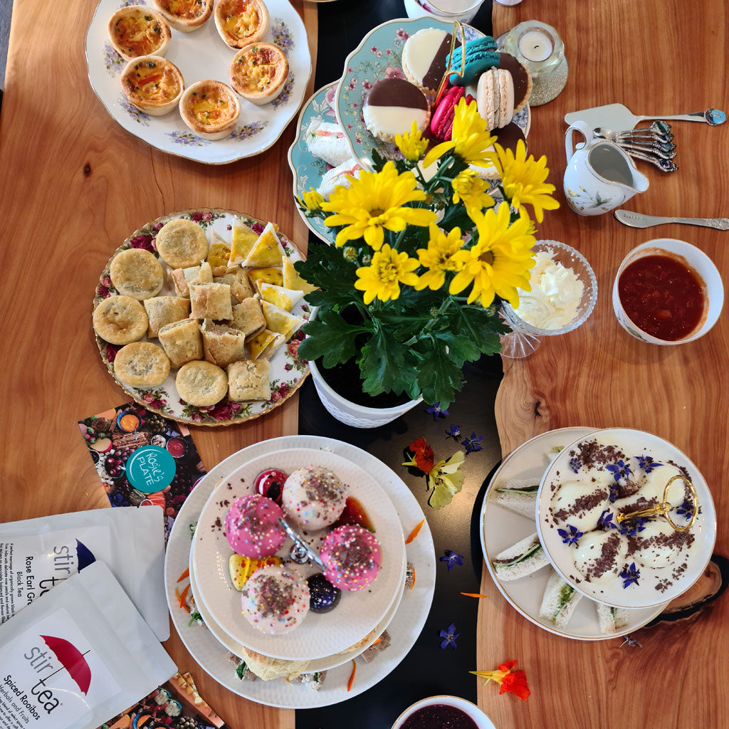 Plating High Tea High Tea – Rosie's Plate